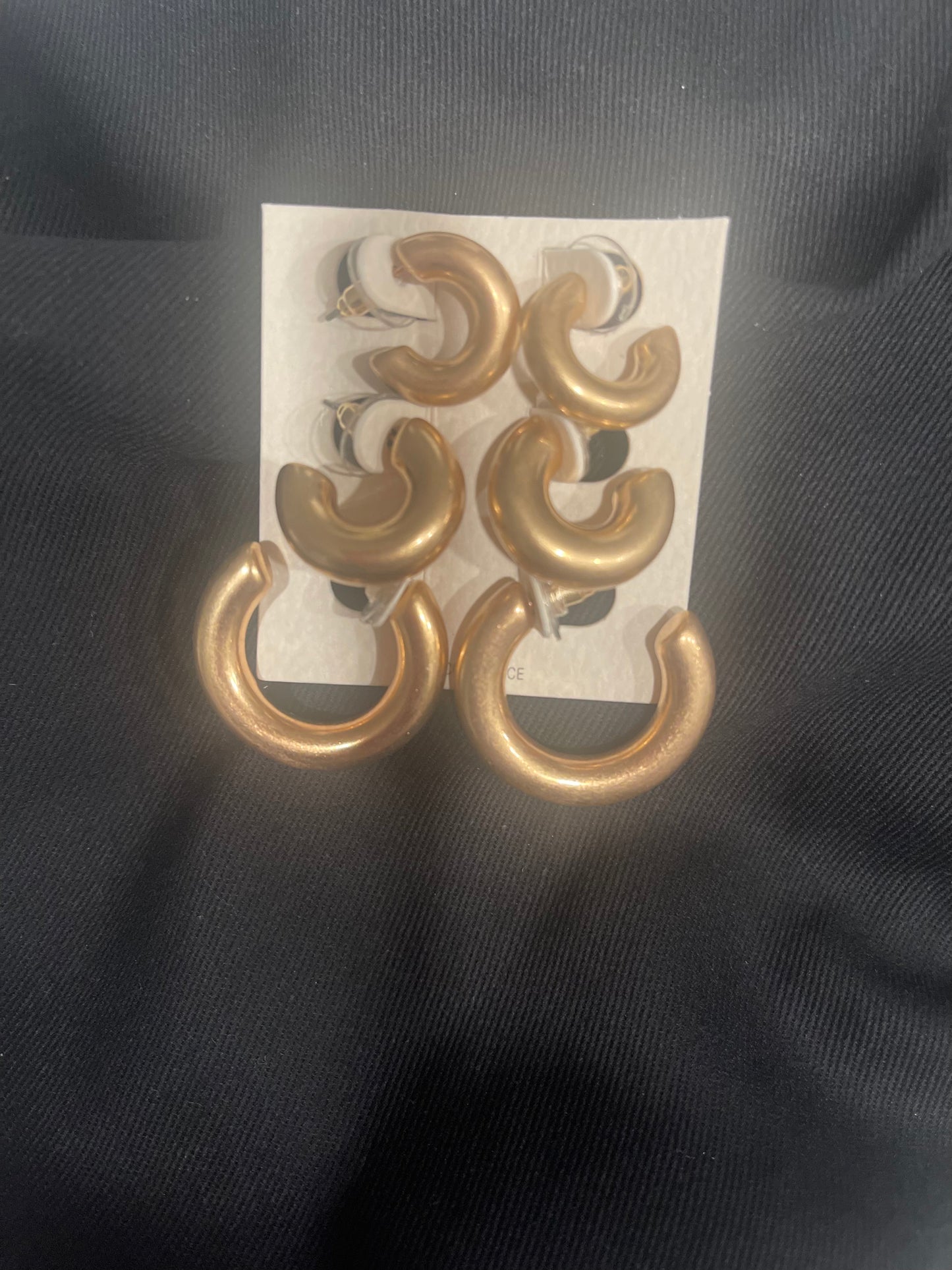 MINI GOLD HOOP TRIO