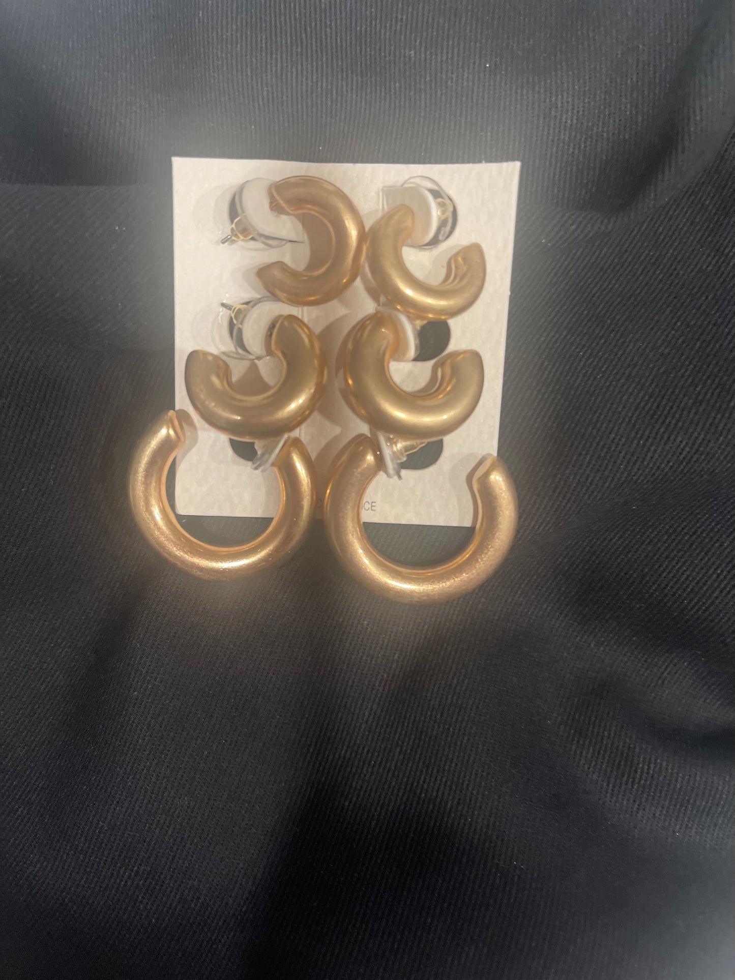 MINI GOLD HOOP TRIO