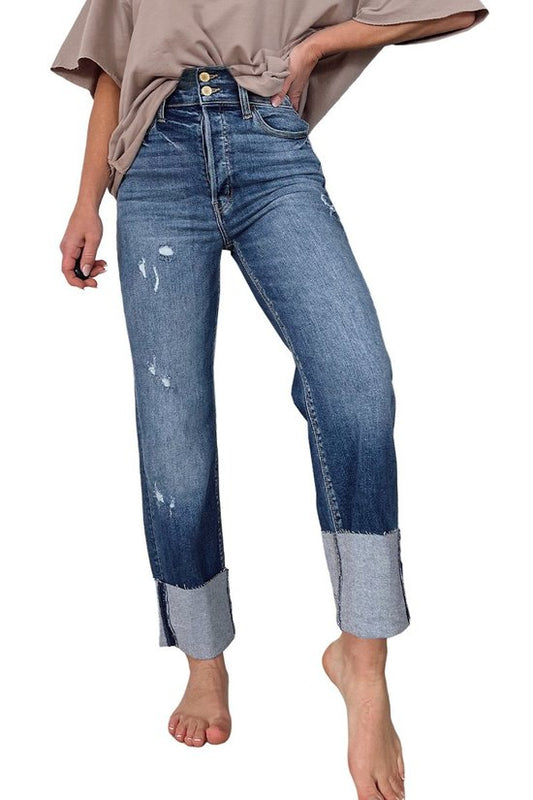 INDIGO CUFF IT JEANS