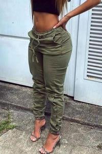 READY FOR WAR SKINNY LEG PANTS