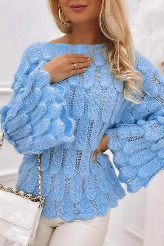 “BLUE BELL” SWEATER