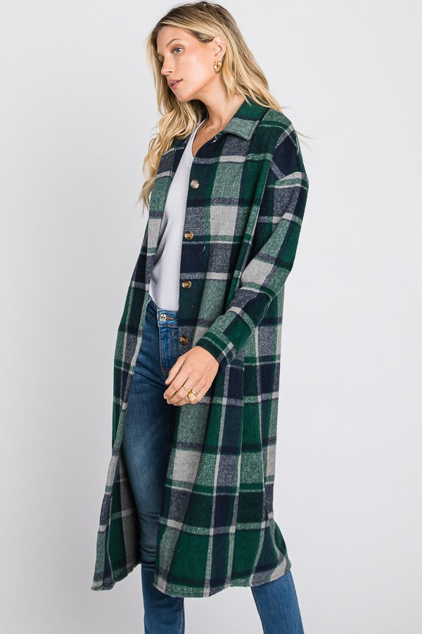SHOPPING SHACKET-BLUE/GREEN