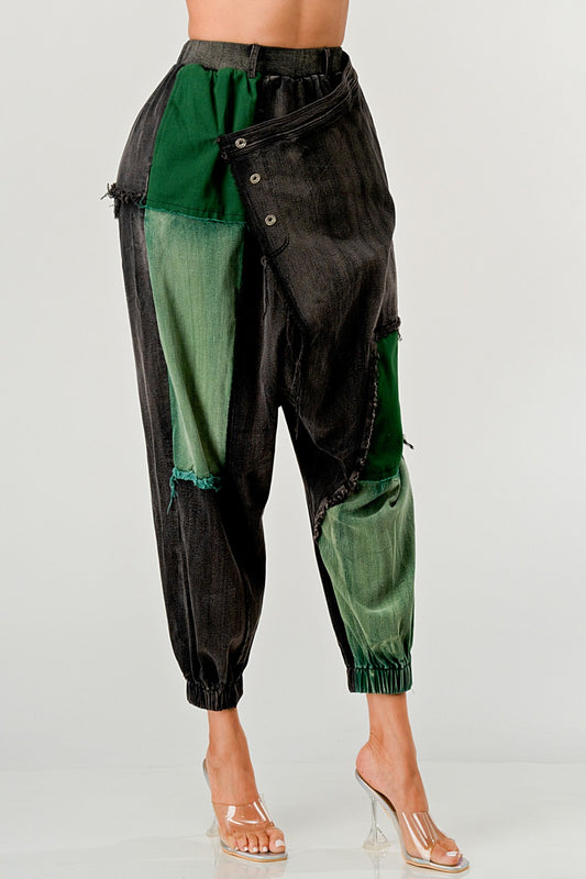 GREEN LANTERN HAREM PANTS