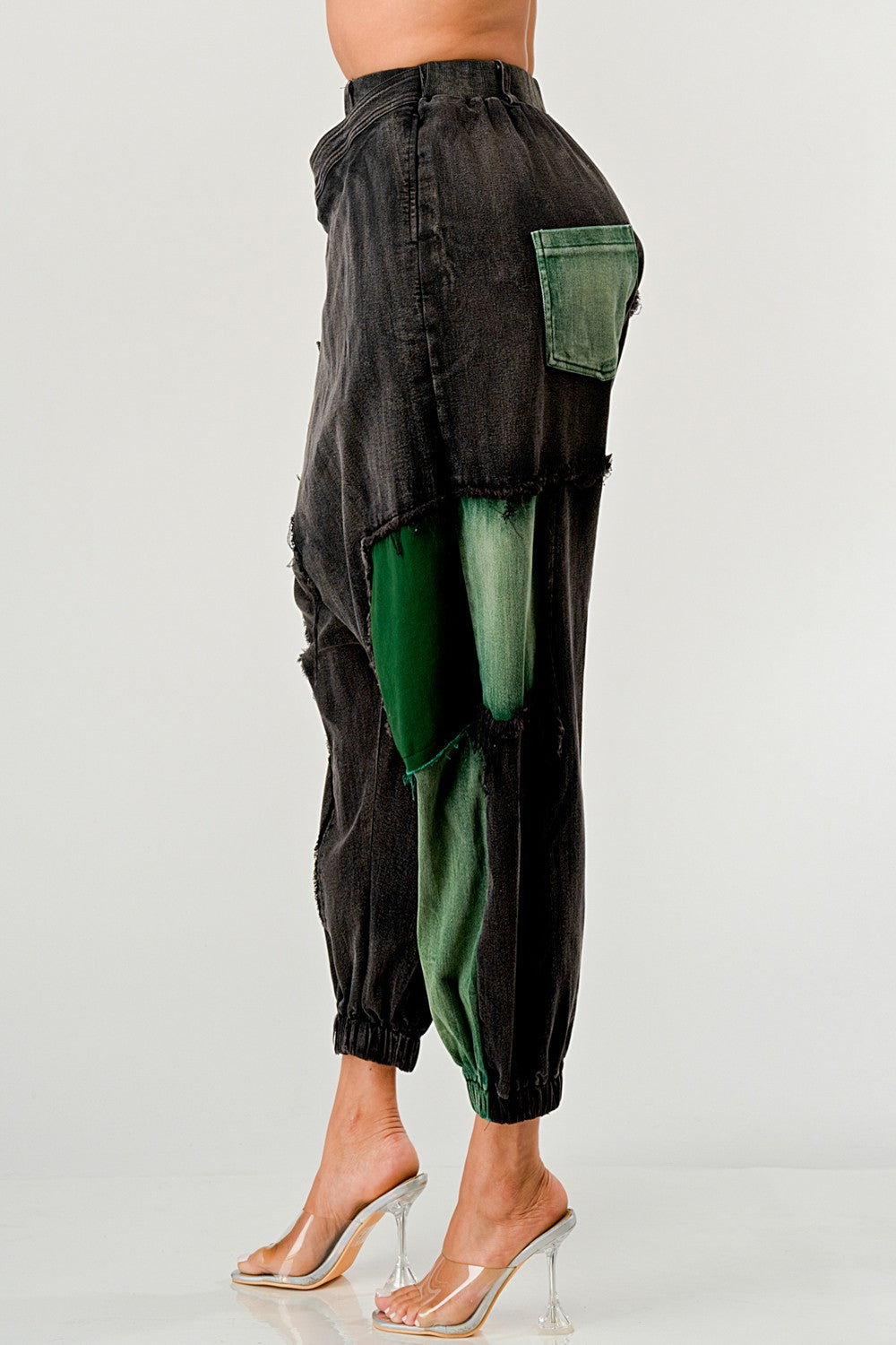 GREEN LANTERN HAREM PANTS