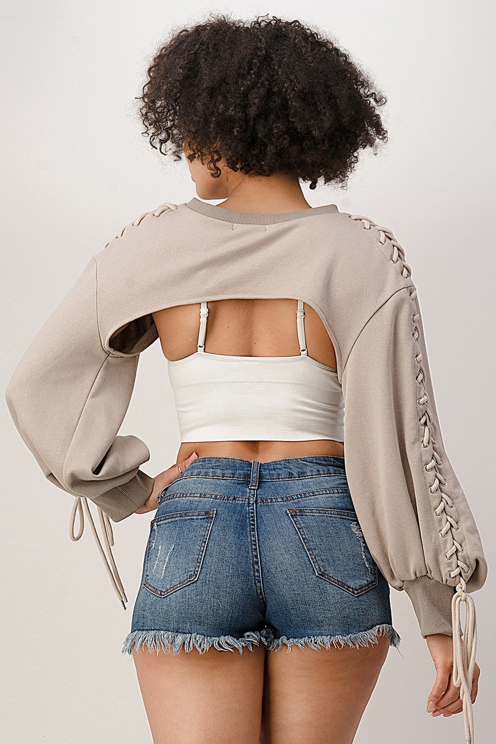 COVER ME UP BOLERO TOP