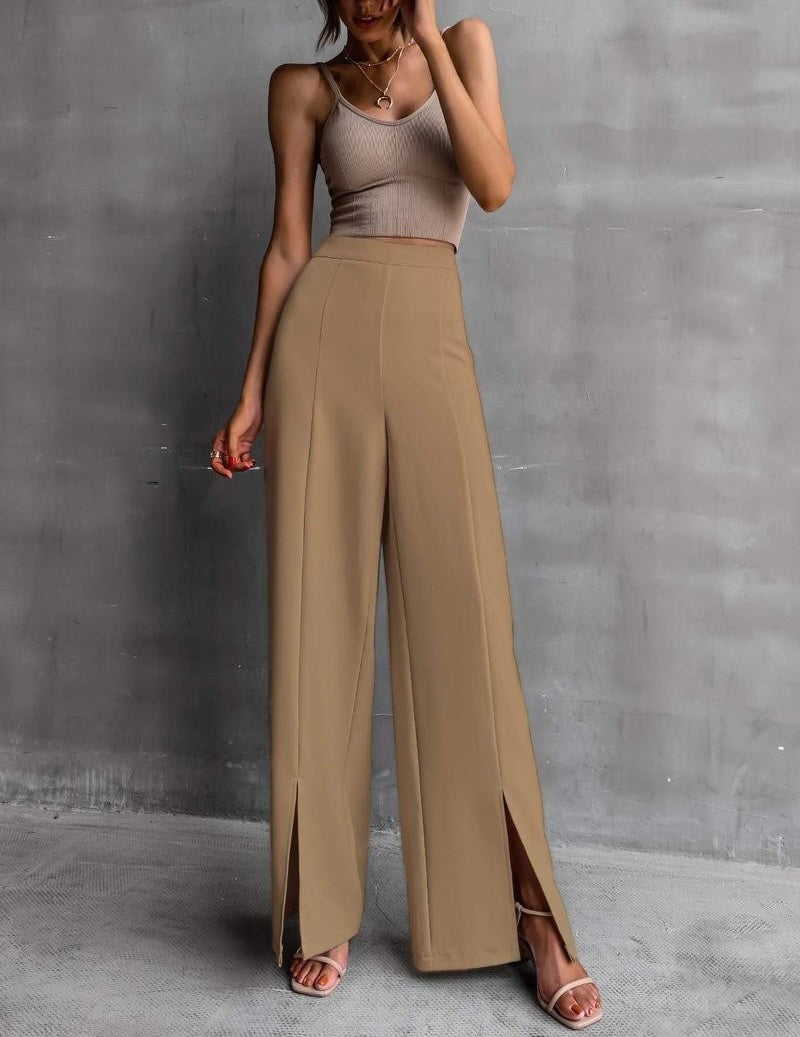 DARE DEVIL SPLIT HEM PANTS