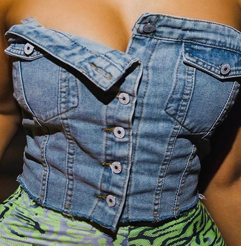 DENIM TUBE
