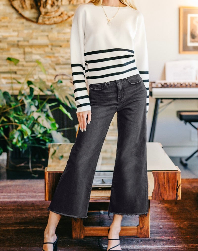 SCARECROW CROPPED JEANS