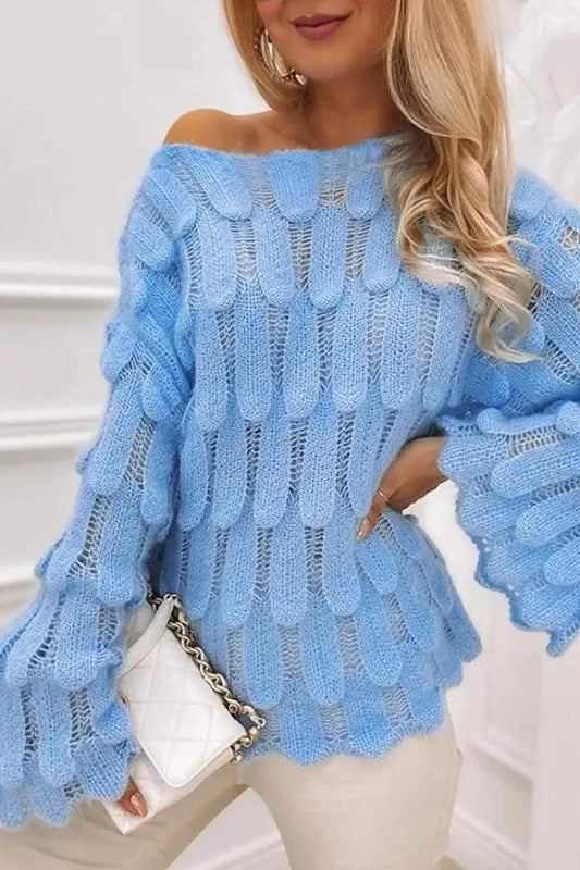 “BLUE BELL” SWEATER