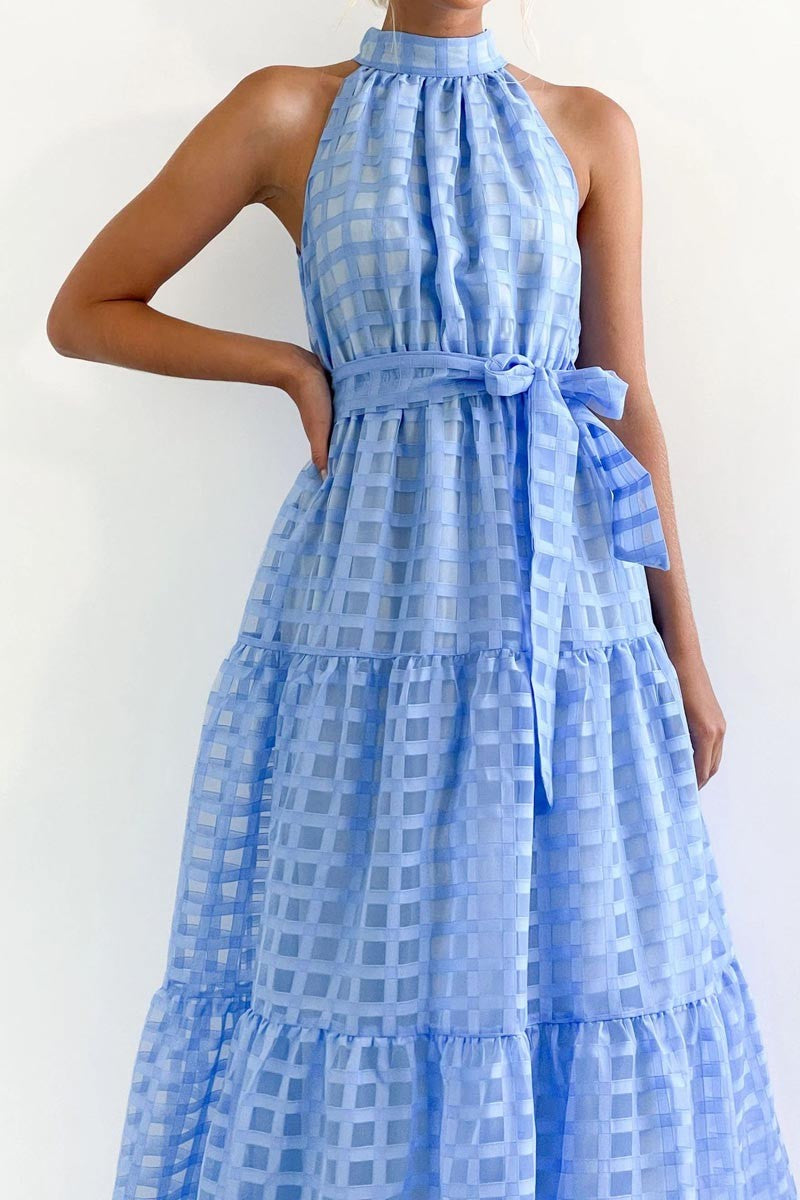 BEAUTIFUL BLUE SKY MAXI DRESS